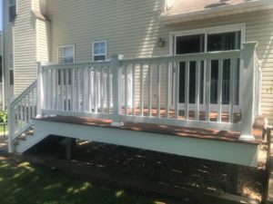This Trex Select Saddle Deck was built in Quakertown, PA.