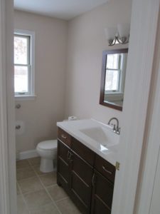 We did this complete bathroom renovation to a home in Quakertown, PA.